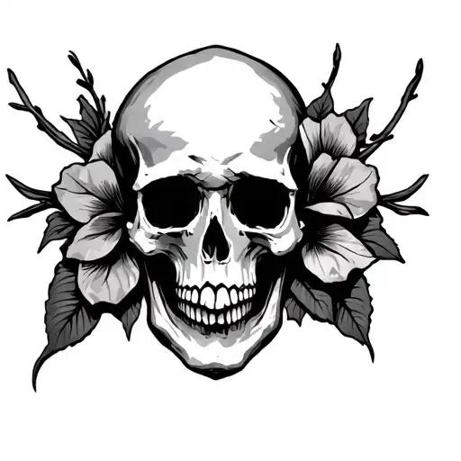 Memento Vivere Memento Mori tattoo design idea