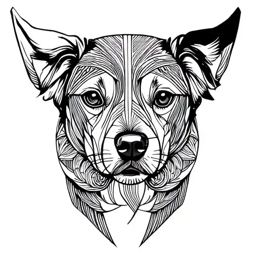 megumi divine dogs tattoo design idea