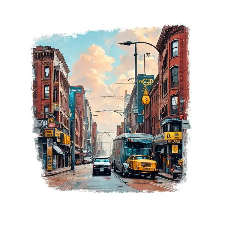 Dave Matthew's gray street tattoo design idea