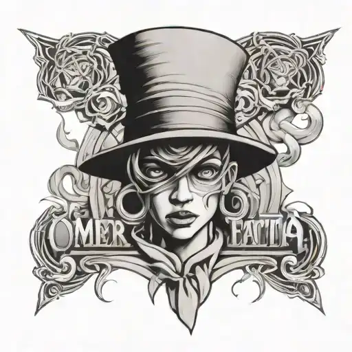 Omerta tattoo design idea