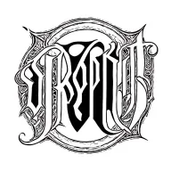 "Strength " ambigram tattoo design tattoo design idea