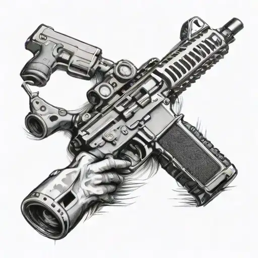make me a csgo type tattoo for the forearm tattoo design idea