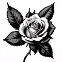 Lutheran Rose tattoo design idea
