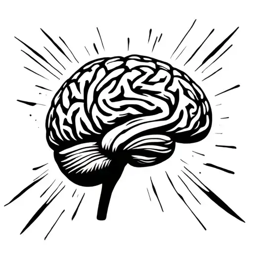 adhd brain inside With tattoo design idea