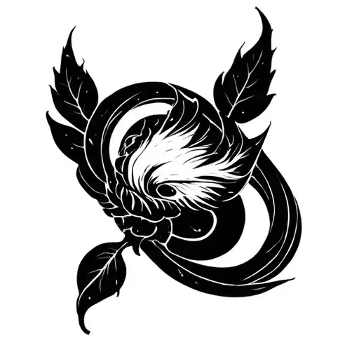 Long Skinny tattoo design idea