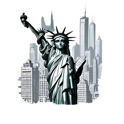 New York City tattoo design idea