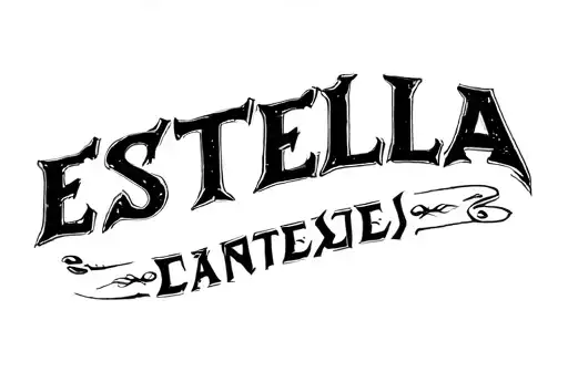 "Estella" tattoo design idea