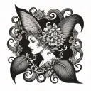 sexy Lillith tattoo design idea