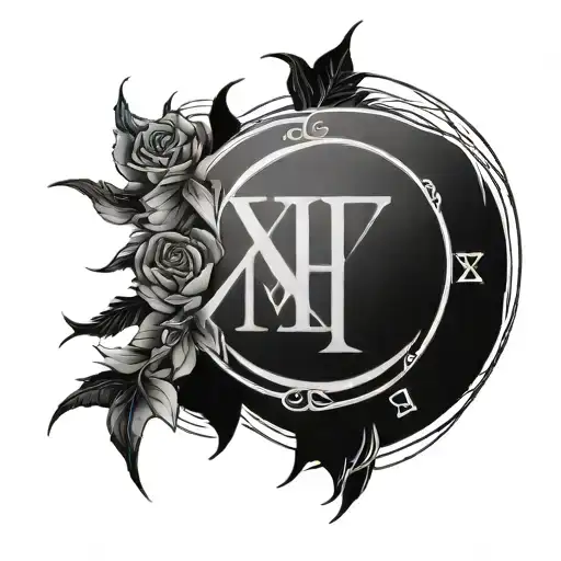  roman numerals august 9th 2023 tattoo design idea