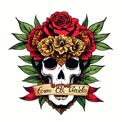 cornicello tattoo design idea