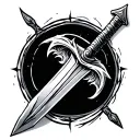 Viking Sword tattoo design idea