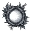 Winter Solstice tattoo design idea