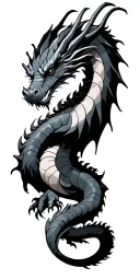 Dragon Wrapped Around Arm tattoo design idea