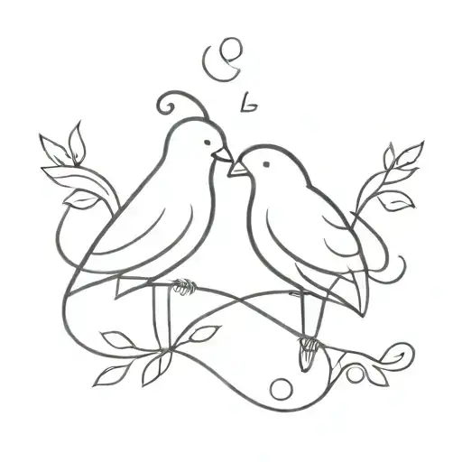 First love. Ever lasting love  tattoo design idea