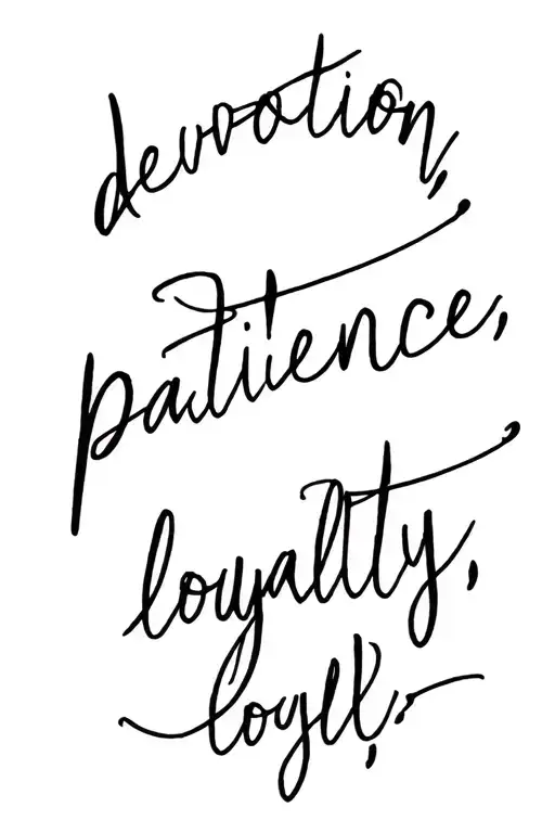 "devotion, patience, loyalty" "devotion, patience, loyalty" Badger tattoo design idea