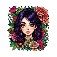 ALINA tattoo design idea