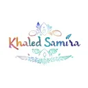 Design a tattoo combining the names (Khaled) and (Samira), use cuneiform and ancient Egyptian script, make the design d tattoo design idea