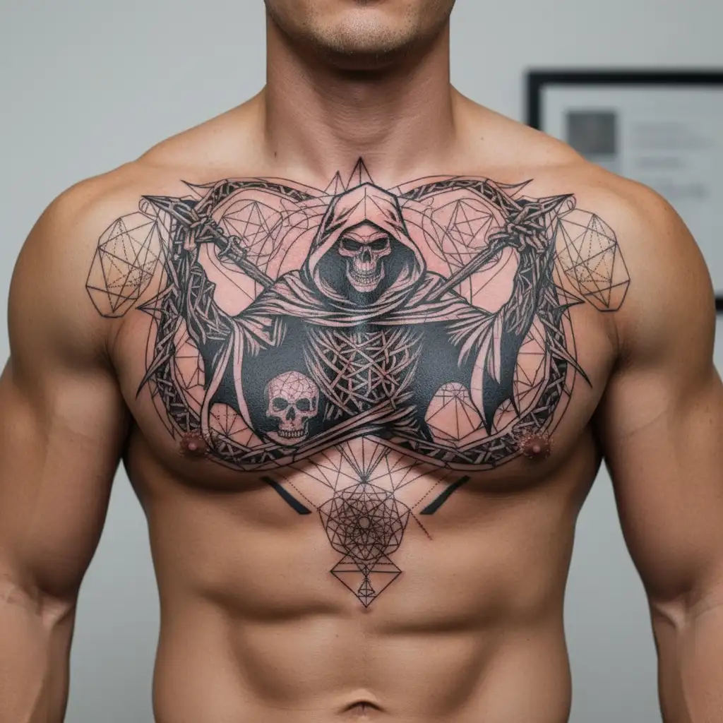 grim-reaper tattoo design idea