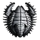 Trilobite tattoo design idea