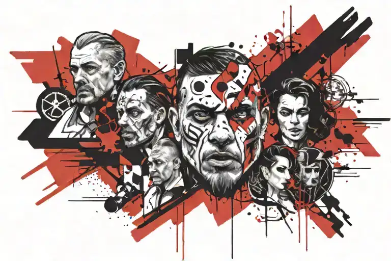 Baldurs Gate 3 tattoo design idea