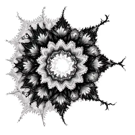 Mandelbrot Set tattoo design idea