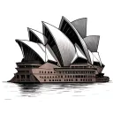 Opera House tattoo design idea