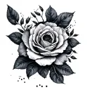 Braille tattoo design idea