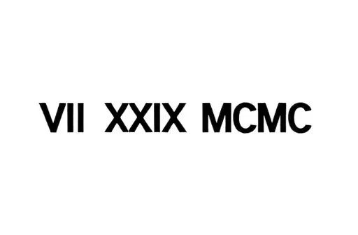 "VIII XXIX MCMXC" tattoo design idea