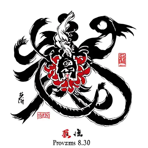 bibble verse proverbs 8:30 tattoo design idea