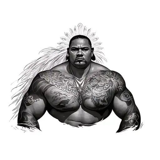 samoa half chest tattoo tattoo design idea