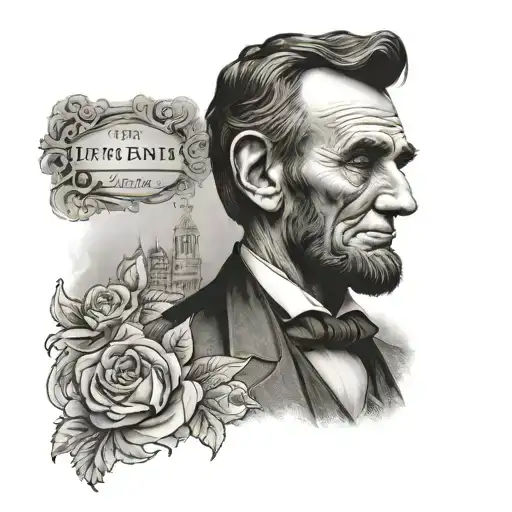 lincoln tattoo design idea