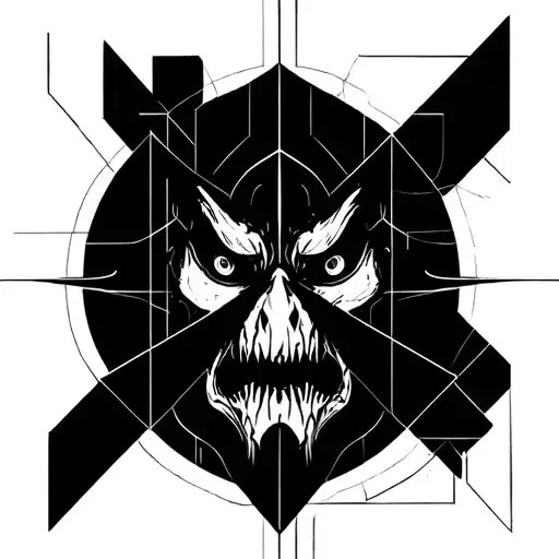 anger issues tattoo design idea