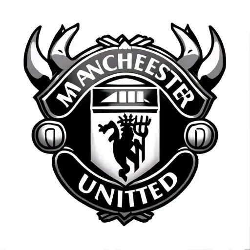 Manchester United devil tattoo design idea