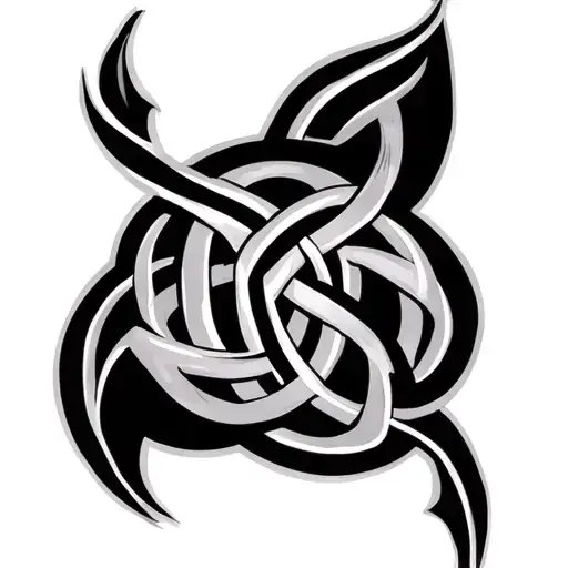 Celtic Motherhood Knot tattoo design idea