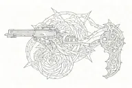 UNFORGIVEN tattoo design idea