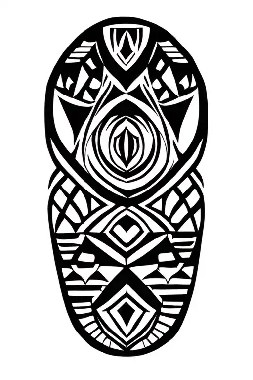 African tribal patterns tattoo design idea
