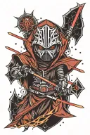 sith star wars tattoo design idea