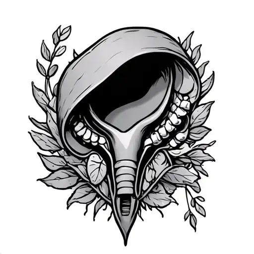 Uterine Cancer tattoo design idea