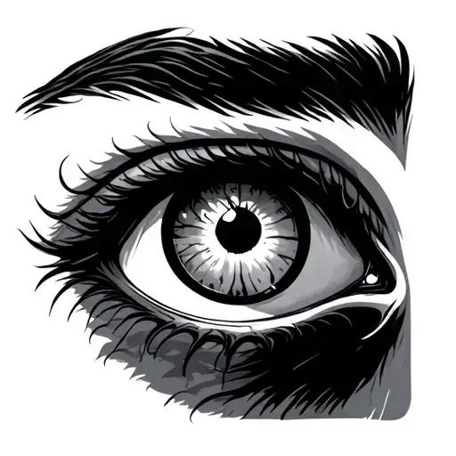 Eldritch Eye tattoo design idea