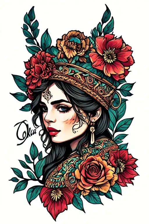 Oklahola tattoo design idea