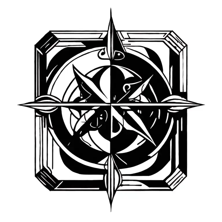 Elder Futhark tattoo design idea