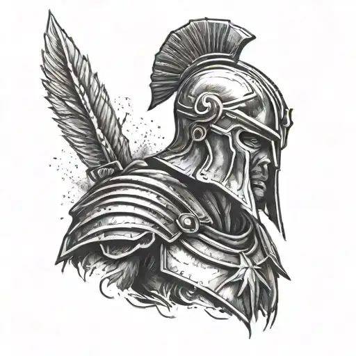 spartan 300 movie tattoo design idea
