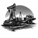 Oilfield tattoo design idea