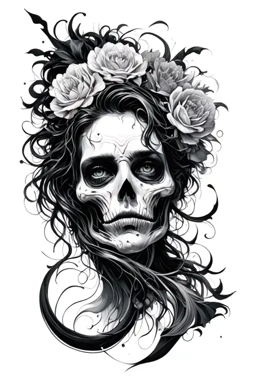 Schizophrenia tattoo design idea