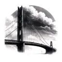 Rainbow Bridge tattoo design idea