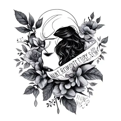 Grace rewrote my story tattoo design idea