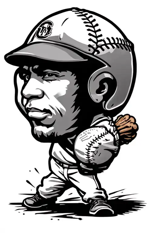 baseball San diego tattoo design idea