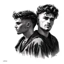 Aedan and Andrew tattoo design idea