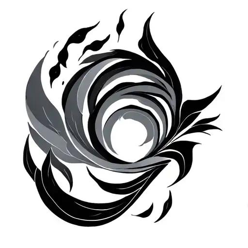 Four Elements tattoo design idea
