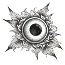 Eclipse tattoo design idea